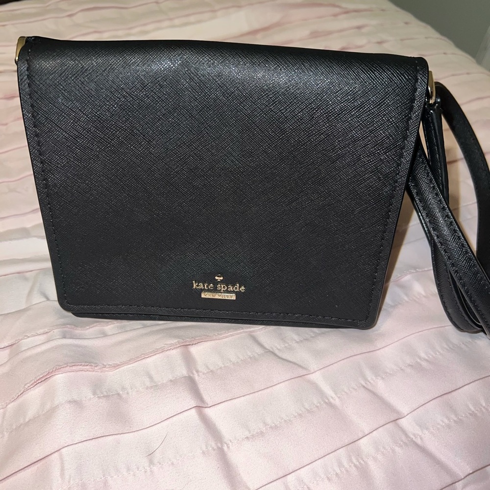 Kate Spade small black crossbody bag great condition not worn a lot
